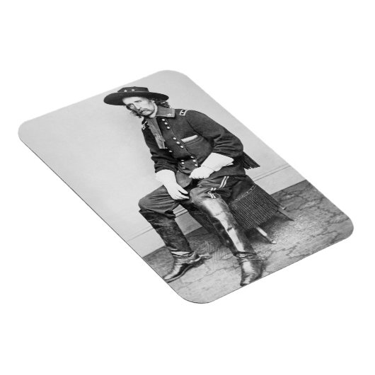 Generaal George A. Custer (foto) Magneet (Rechterzijde)