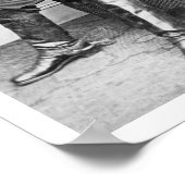 Generaal George A. Custer (foto) Poster (Hoek)