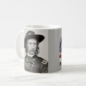 Generaal George Armstrong Custer 7th Cavalry Mok (Voorkant links)