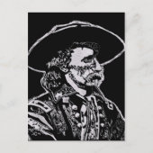 Generaal George Armstrong Custer Briefkaart (Voorkant)