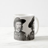 Generaal George Armstrong Custer door Charles Mead Koffiemok (Voorkant rechts)