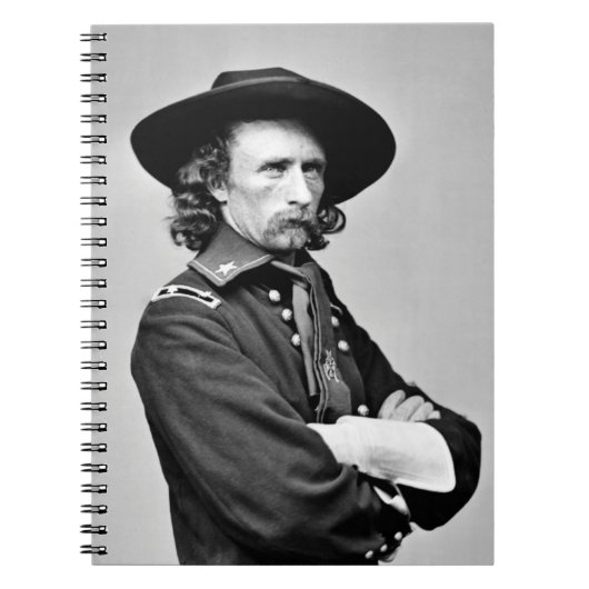Generaal George Armstrong Custer Notitieboek (Voorkant)
