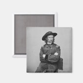 Generaal George Custer 1 Magneet (Voorkant / Achterkant)