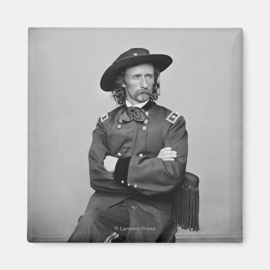 Generaal George Custer 1 Magneet (Voorkant)