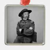 Generaal George Custer 1 Metalen Ornament (Voorkant)