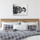 Generaal George Custer Foto #1 Canvas Afdruk (Insitu (Slaapkamer))