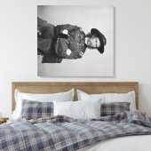 Generaal George Custer Foto #1 Canvas Afdruk (Insitu (Slaapkamer))