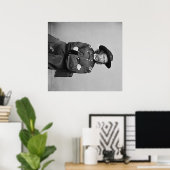 Generaal George Custer Foto #1 Poster (Thuiskantoor)