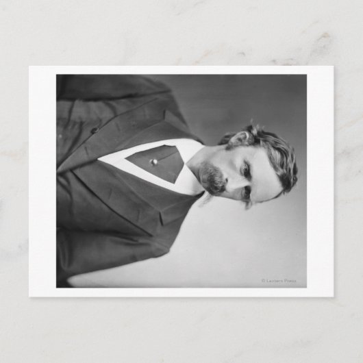 Generaal George Custer Foto #2 Briefkaart (Voorkant)