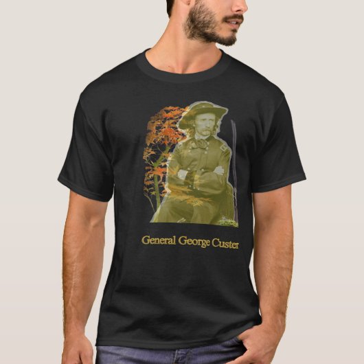 Generaal George Custer T-shirt (Voorkant)