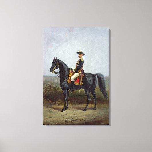 Generaal George Ernest Boulanger Canvas Afdruk (Voorkant)