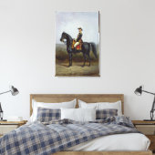 Generaal George Ernest Boulanger Canvas Afdruk (Insitu (Slaapkamer))