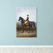 Generaal George Ernest Boulanger Canvas Afdruk (Insitu (Houten vloer))