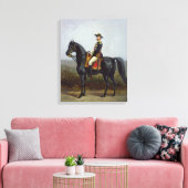 Generaal George Ernest Boulanger Canvas Afdruk (Insitu (Woonkamer))