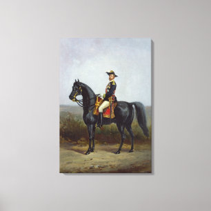 Generaal George Ernest Boulanger Canvas Afdruk