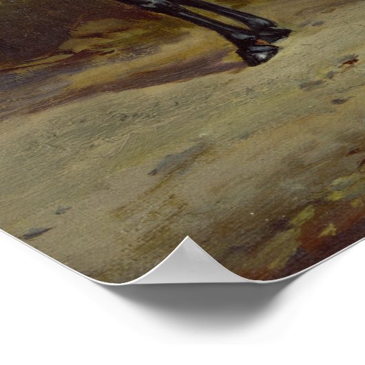 Generaal George Ernest Boulanger Poster (Hoek)