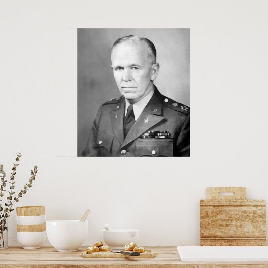 Generaal George Marshall Poster (Keuken)