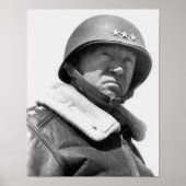 Generaal George Patton - WW2 Poster (Voorkant)
