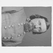 GENERAAL GEORGE PICKETT FLEECE DEKEN (Voorkant (Horizontaal))