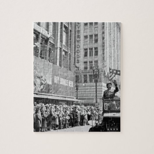 Generaal George S. Patton erkenning_War afbeelding Legpuzzel (Verticaal)