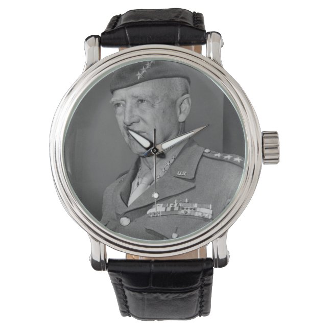 Generaal George S Patton Horloge (Voorkant)