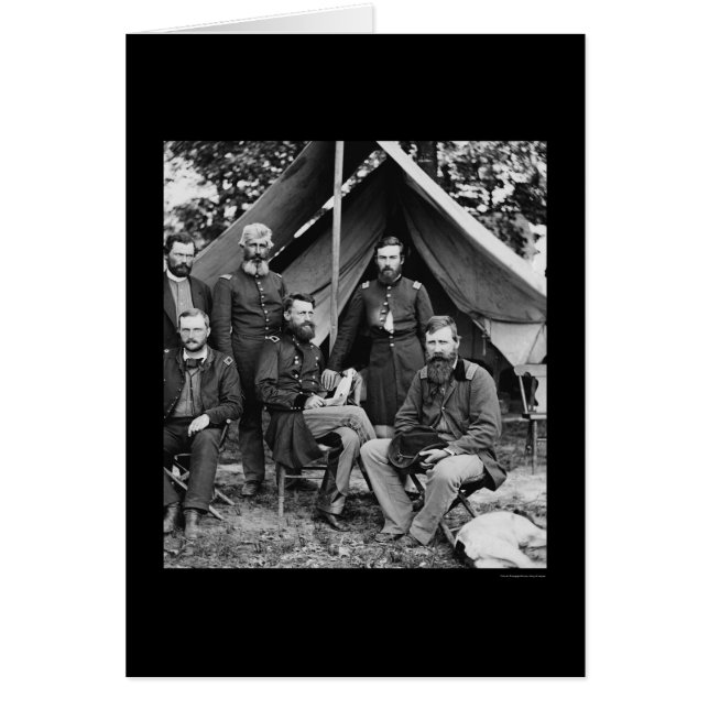 Generaal George Stoneman & Personeel op Fair Oaks  (Voorkant)