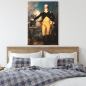 Generaal George Washington in Trenton Canvas Afdruk (Insitu (Slaapkamer))