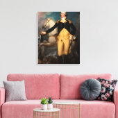 Generaal George Washington in Trenton Canvas Afdruk (Insitu (Woonkamer))