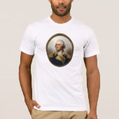 Generaal George Washington Porthole Painting T-shirt (Voorkant)