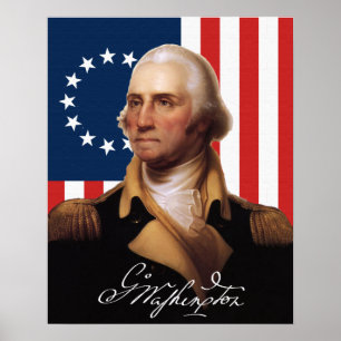 Generaal George Washington Poster