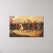 Generaal Grant en zijn generaals Burgeroorlog Kuns Canvas Afdruk (Voorkant)