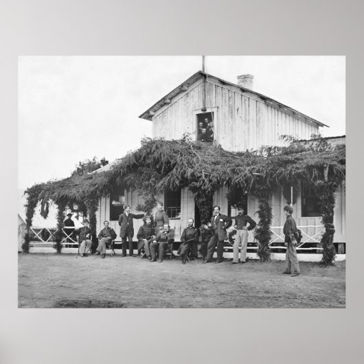 Generaal Hardin burgeroorlog, 1865 Poster (Voorkant)