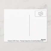 Generaal J.E.B. Stuart American War Hero Briefkaart (Achterkant)