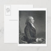 Generaal James Jackson, gegraveerd door William A. Briefkaart (Voorkant / Achterkant)