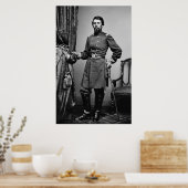 Generaal James Jourdan - Burgeroorlog Poster (Keuken)