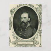 Generaal James Longstreet Briefkaart (Voorkant)
