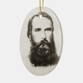 Generaal James Longstreet Keramisch Ornament (Links)