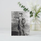 Generaal James Wolfe Briefkaart (Staand voorkant)