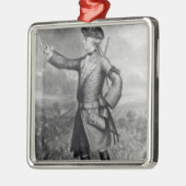 Generaal James Wolfe Metalen Ornament (Links)