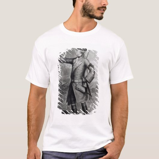 Generaal James Wolfe T-shirt (Voorkant)