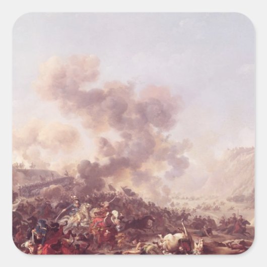 Generaal Jean Andoche Junot (1771-1813) Duc d'Abra Vierkante Sticker (Voorkant)