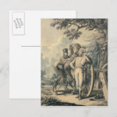 Generaal Jean Victor Moreau Briefkaart (Voorkant / Achterkant)