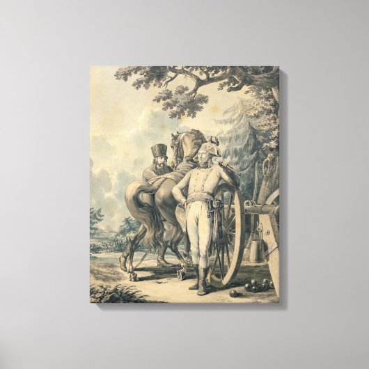 Generaal Jean Victor Moreau Canvas Afdruk (Voorkant)