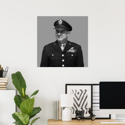 Generaal Jimmy Doolittle Poster (Thuiskantoor)