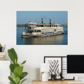 Generaal Joe Potter Ferry Boat Poster (Thuiskantoor)