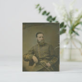 Generaal John Bell Hood Briefkaart (Staand voorkant)