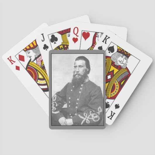 GENERAAL JOHN BELL HOOD POKERKAARTEN (Achterkant)