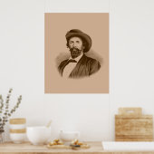 Generaal John Hunt Morgan Poster (Keuken)