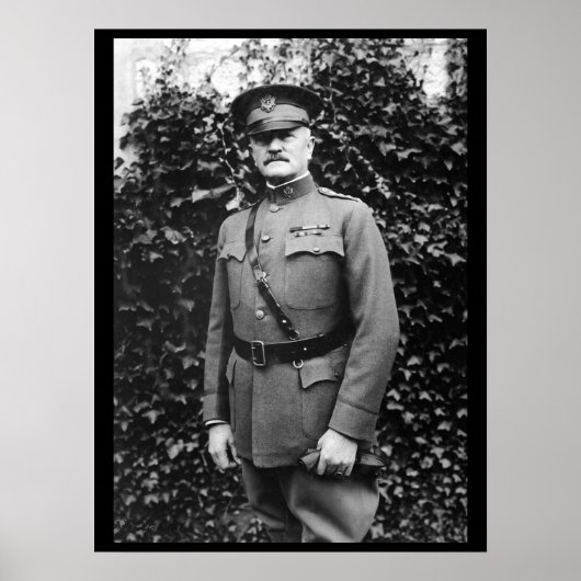 Generaal John J. Pershing. General_War Afbeelding Poster (Voorkant)