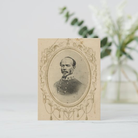 Generaal Joseph E. Johnston Briefkaart (Staand voorkant)